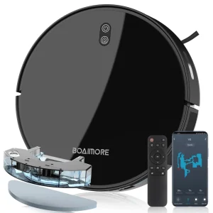 Robot Vacuum Cleaner Combo and Mop Remote Control Self-Charging Smart Mapping for Pet Hair